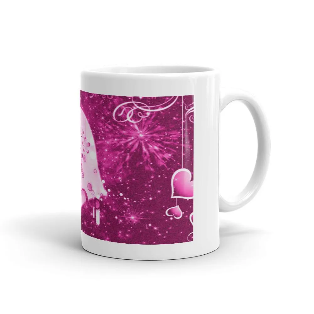 Pink Heart Mug