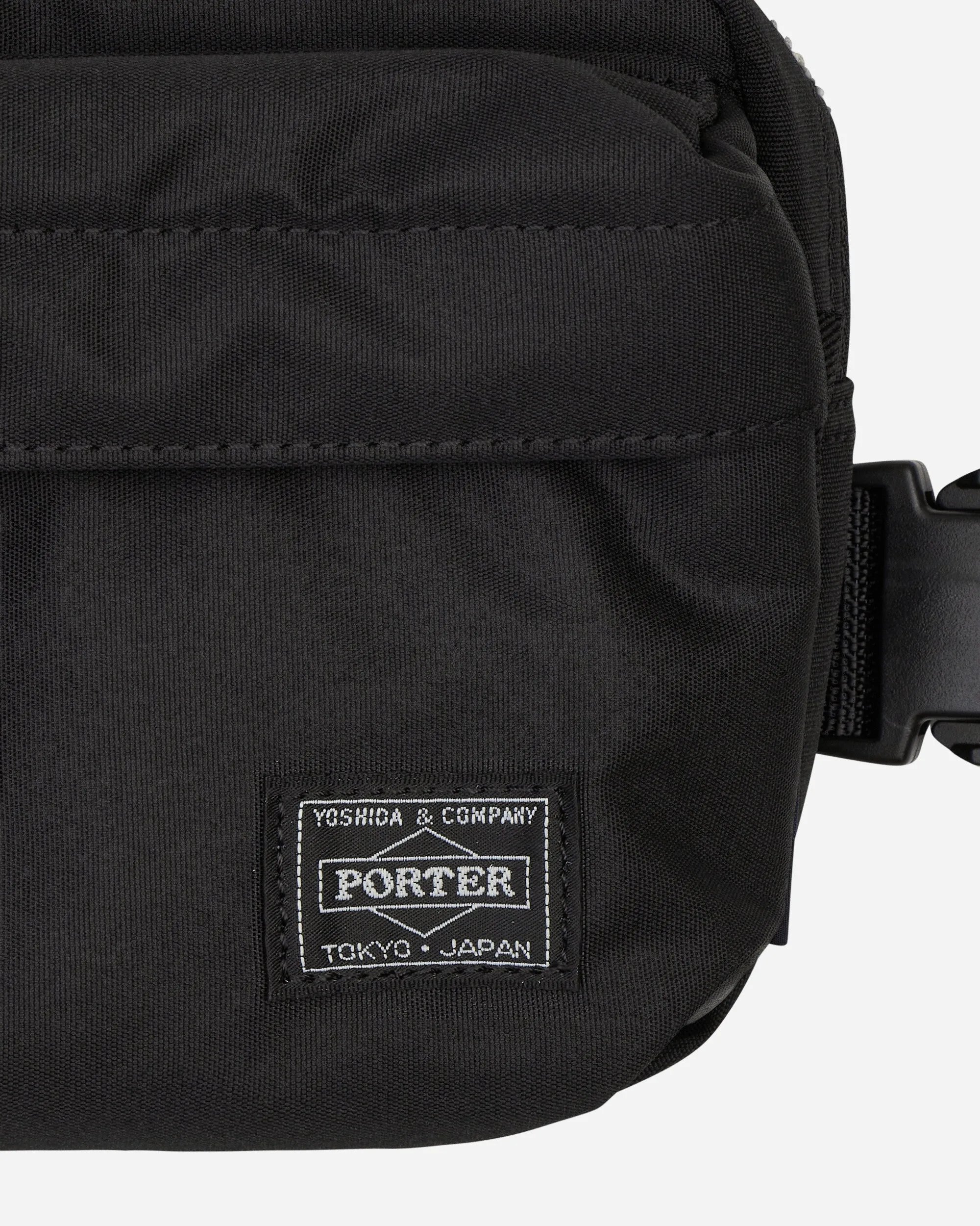 Porter Cordura Cross Body Bag Black