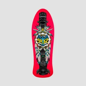 Powell Peralta Steve Saiz Totem 282 Skateboard Deck Pink - 10