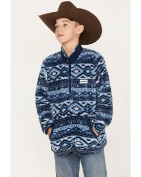 Product Name:  Hooey Boys' Southwestern Print Fleece Pullover Jacket