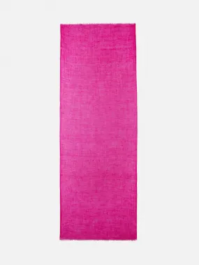 Pure Cashmere Gauze Scarf | Pink