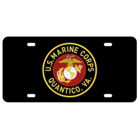 Quantico Virginia License Plate