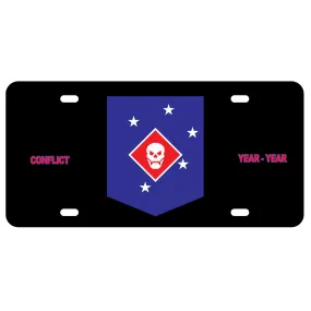 Raider License Plate