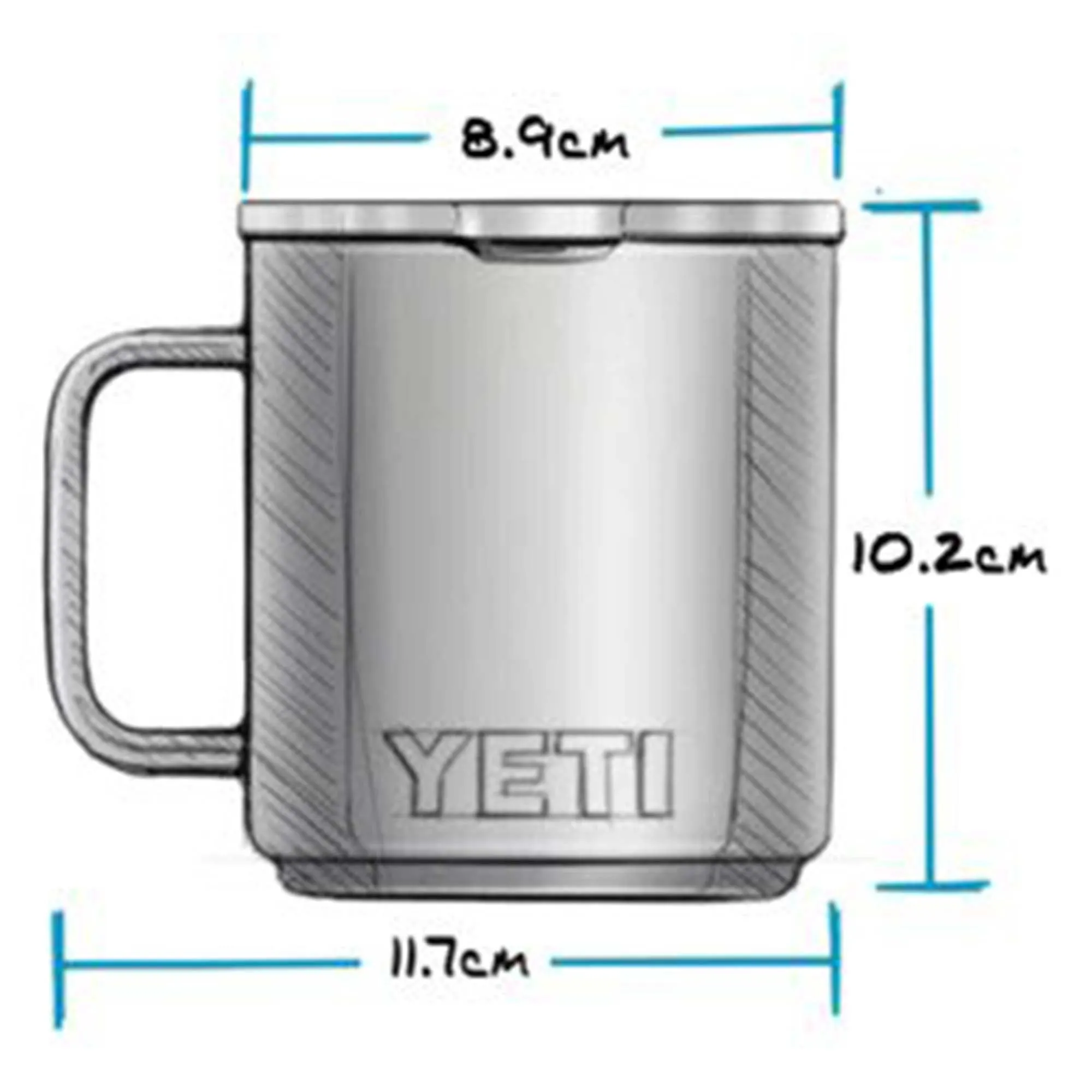 Rambler 10oz Mug - Stainless Steel