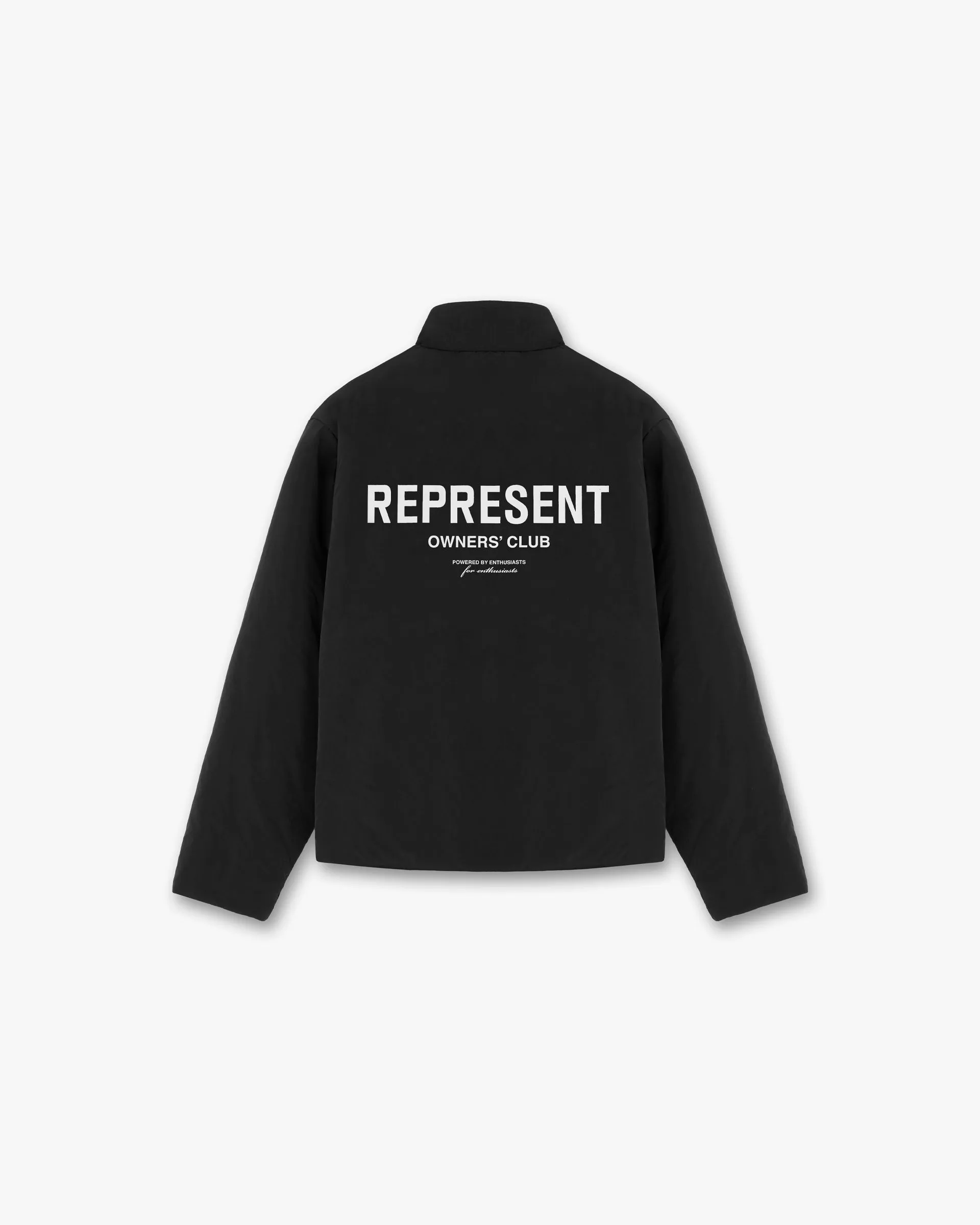 Represent Owners Club Wadded Jacket - Black