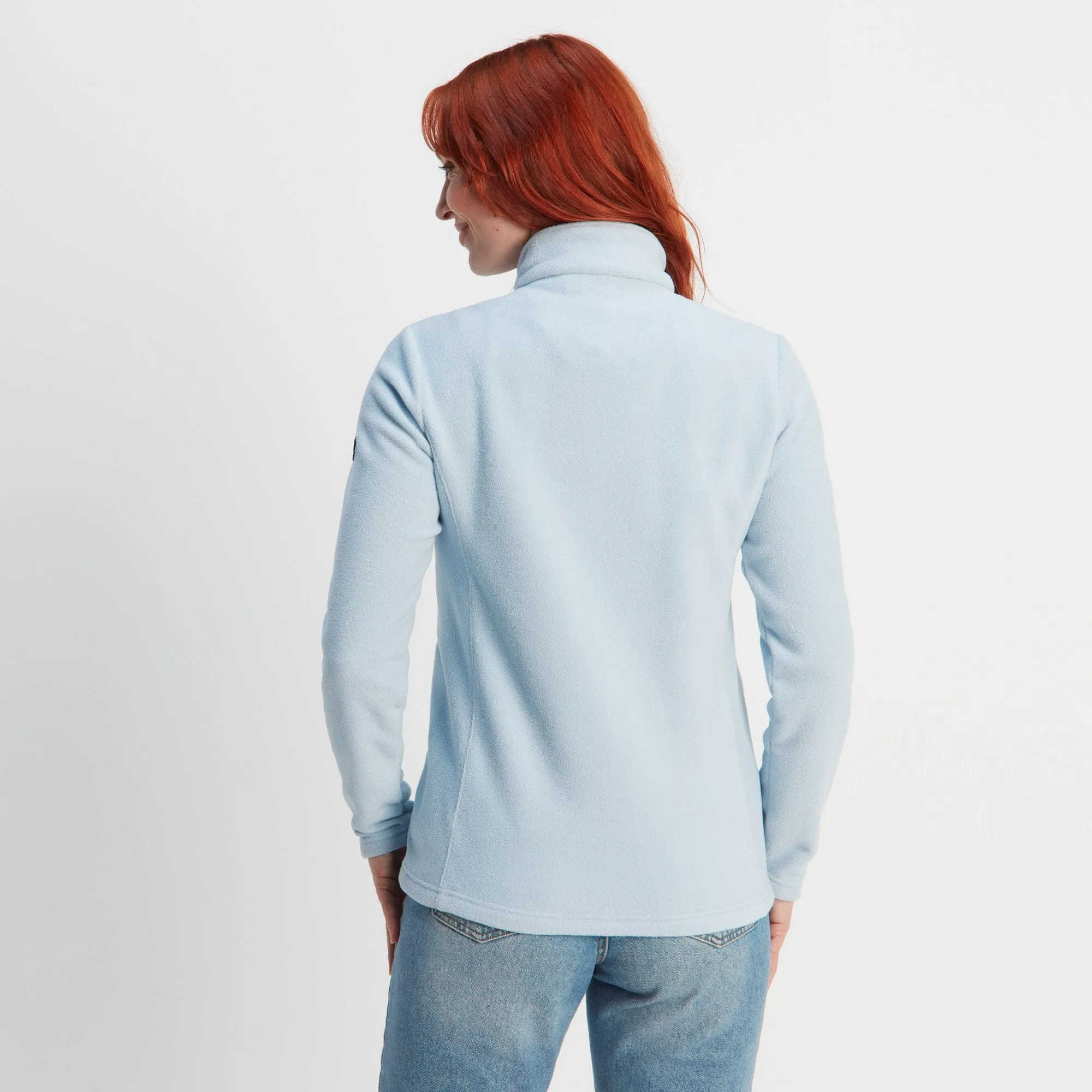 Revive Womens Fleece Jacket - Ice Blue