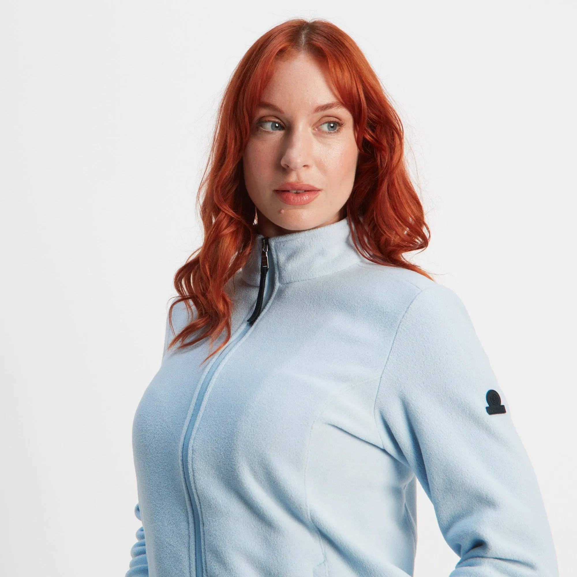 Revive Womens Fleece Jacket - Ice Blue