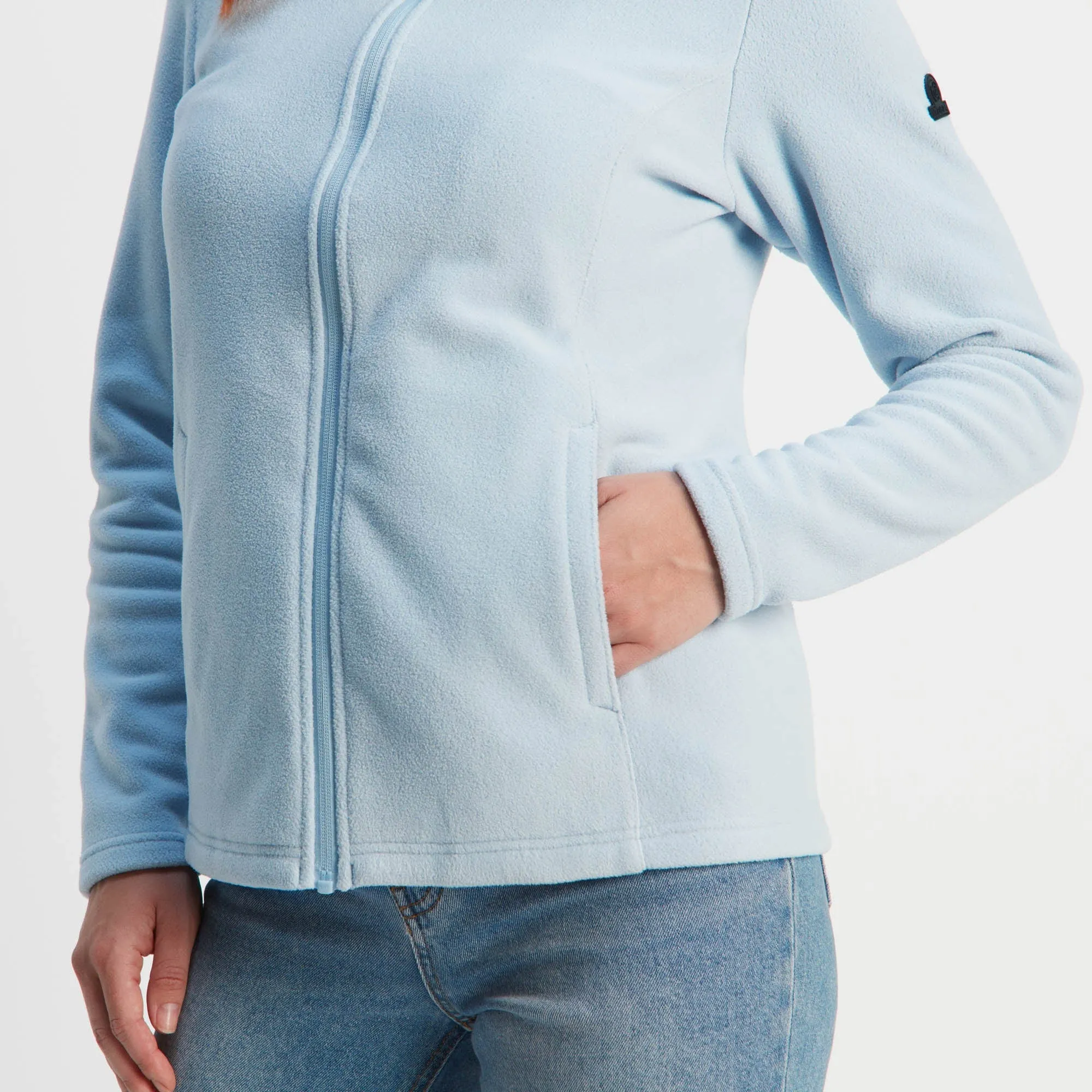 Revive Womens Fleece Jacket - Ice Blue