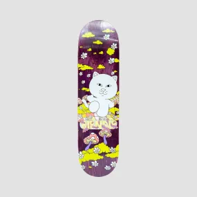 Ripndip Day Tripper Skateboard Deck Purple - 8.25