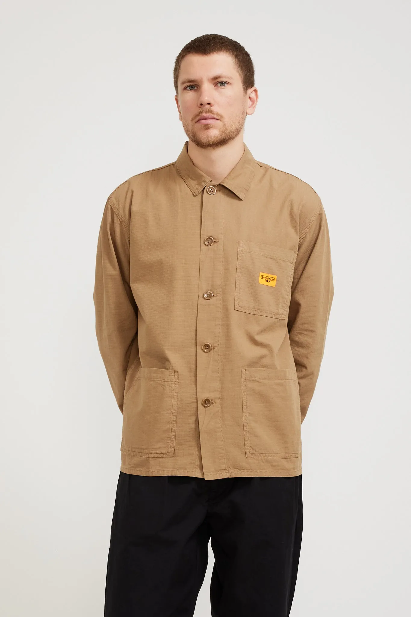 Ripstop Coverall Jacket Mink