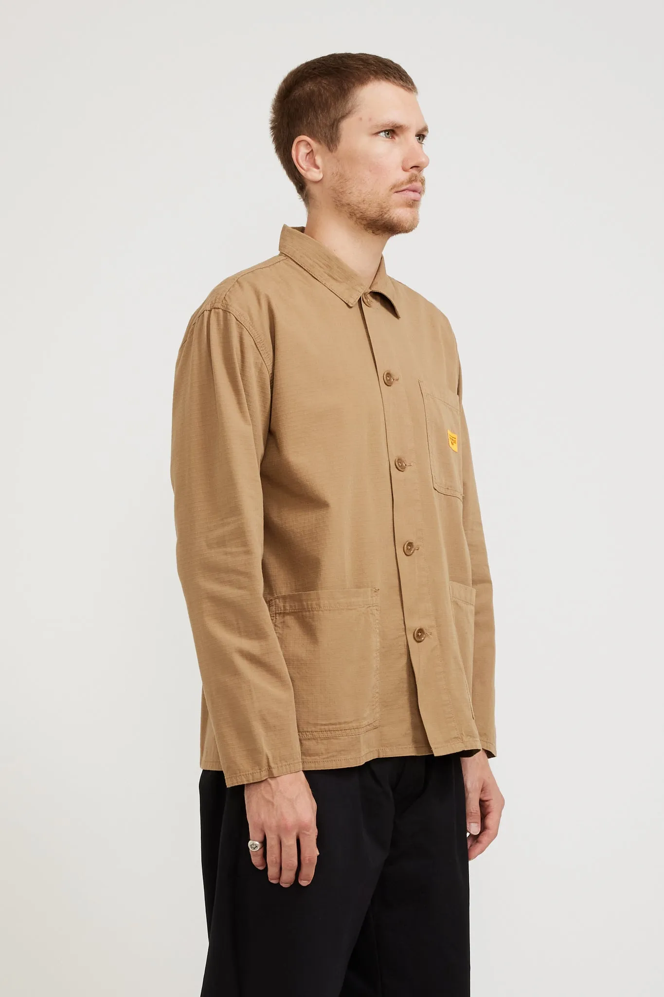 Ripstop Coverall Jacket Mink