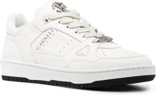 Roberto Cavalli lace-up low-top sneakers White