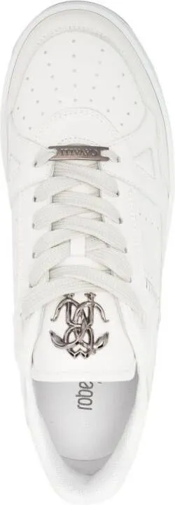 Roberto Cavalli lace-up low-top sneakers White