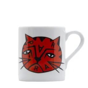 SAD CAT MUG White