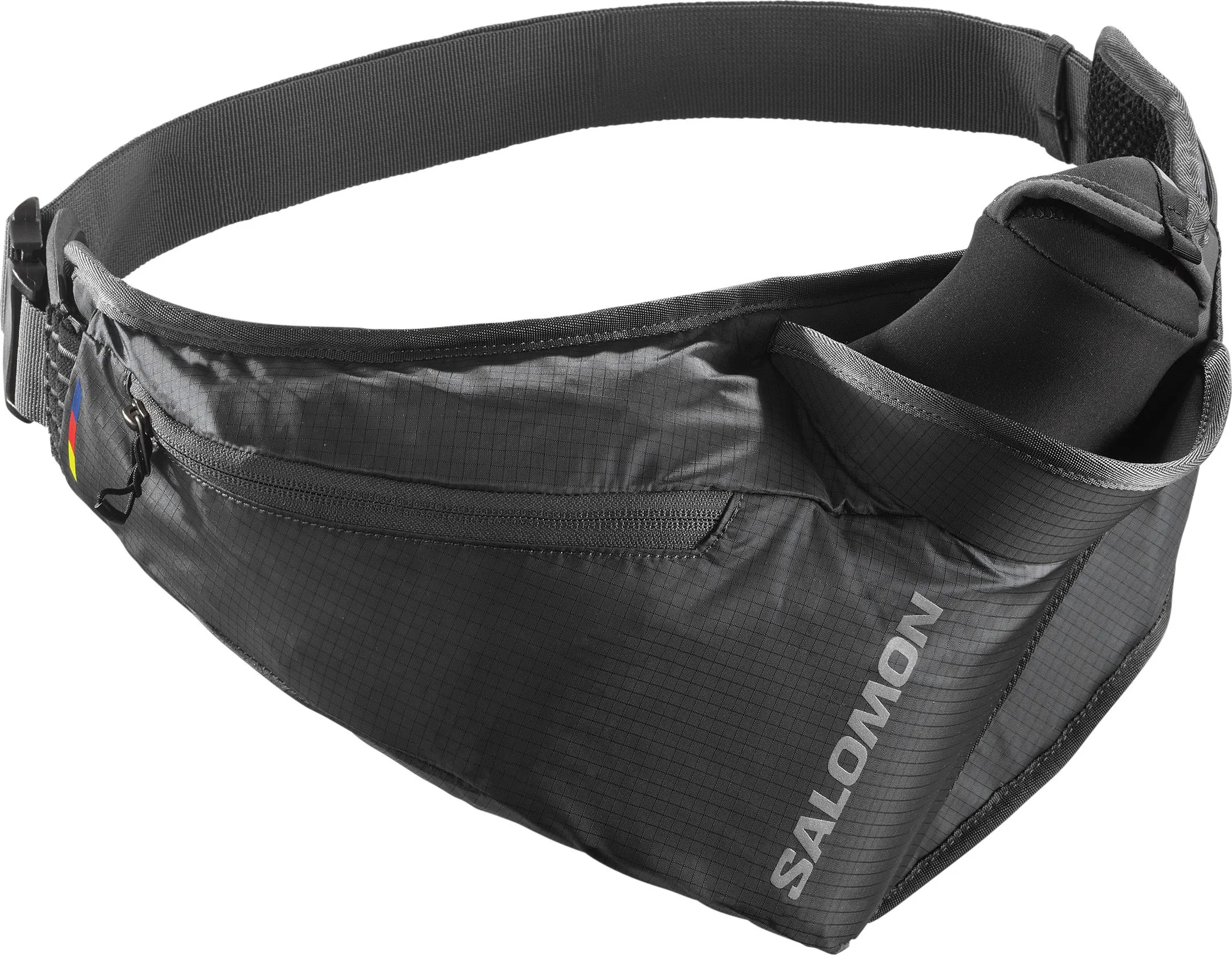 Salomon Cross Season Bottle Belt Ebony/Alloy | Buy Salomon Cross Season Bottle Belt Ebony/Alloy here | Outnorth