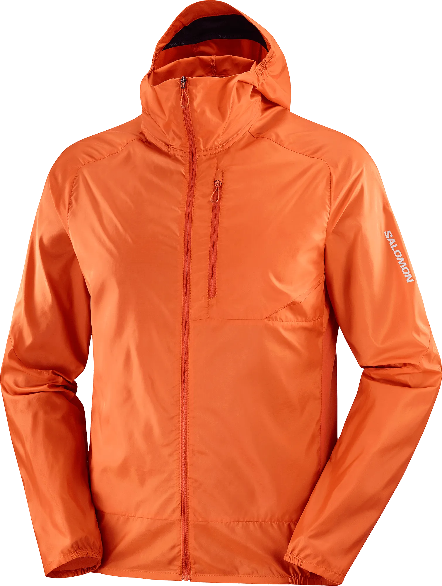 Salomon Men's Bonatti Cross Full Zip Hoodie BURNT OCHRE | Buy Salomon Men's Bonatti Cross Full Zip Hoodie BURNT OCHRE 