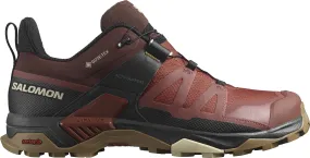 Salomon Men's X Ultra 4 GORE-TEX Burnt Henna/Black/Dull Gold | Buy Salomon Men's X Ultra 4 GORE-TEX Burnt Henna/Black/