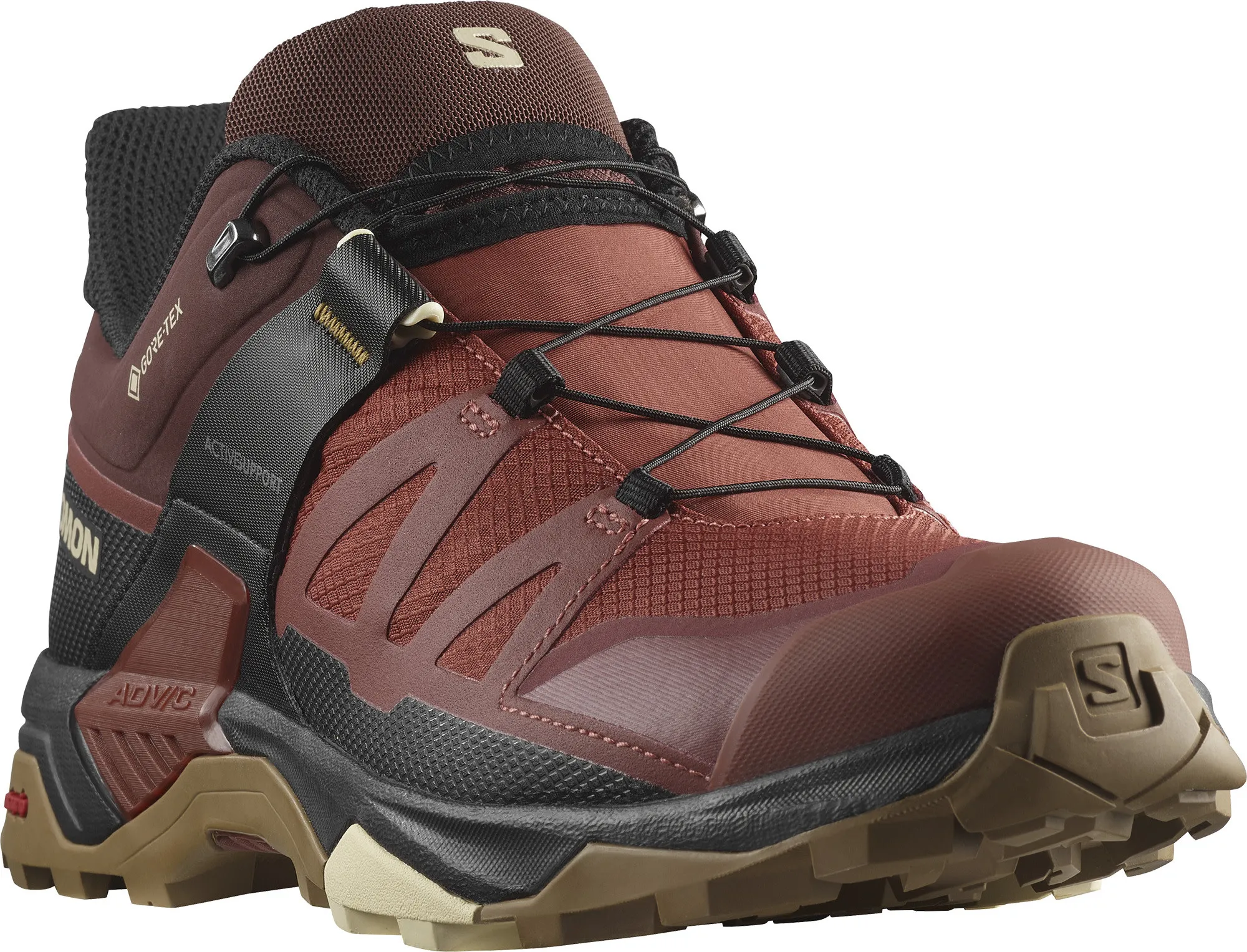 Salomon Men's X Ultra 4 GORE-TEX Burnt Henna/Black/Dull Gold | Buy Salomon Men's X Ultra 4 GORE-TEX Burnt Henna/Black/