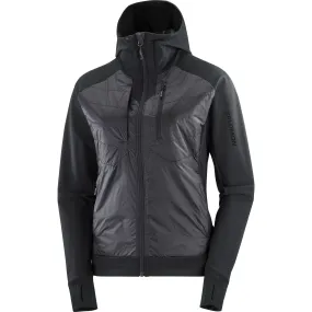 Salomon Women's Elixir Hybrid Hooded Deep Black | Buy Salomon Women's Elixir Hybrid Hooded Deep Black here | Outnorth