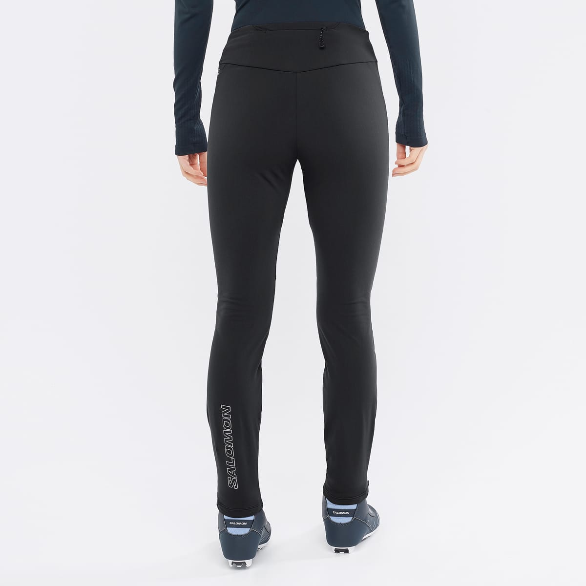 Salomon Women's GORE-TEX Infinium Windstopper Softshell Tight Deep Black | Buy Salomon Women's GORE-TEX Infinium Winds