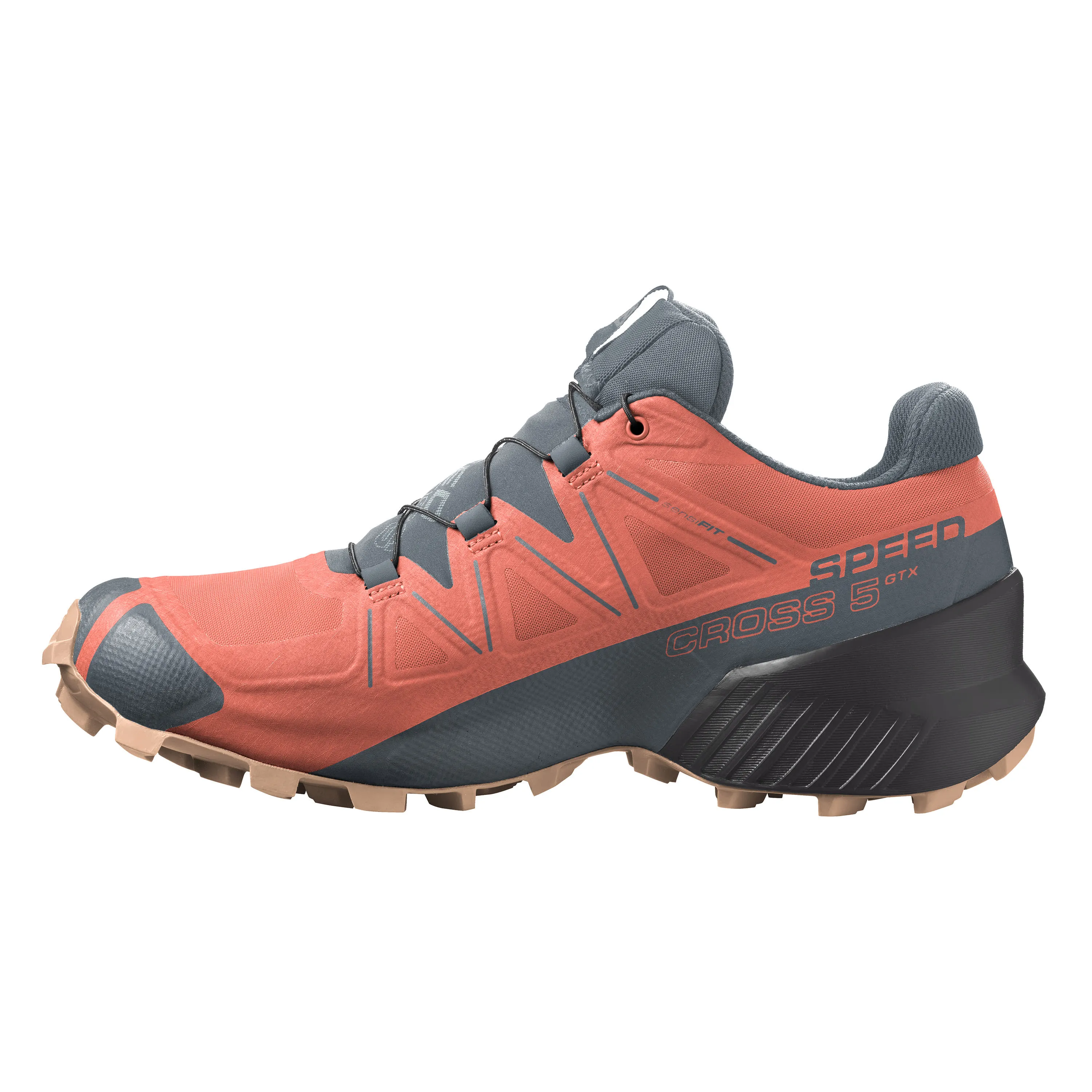 Salomon Women's Speedcross 5 Gore-Tex Persimon | Buy Salomon Women's Speedcross 5 Gore-Tex Persimon here | Outnorth