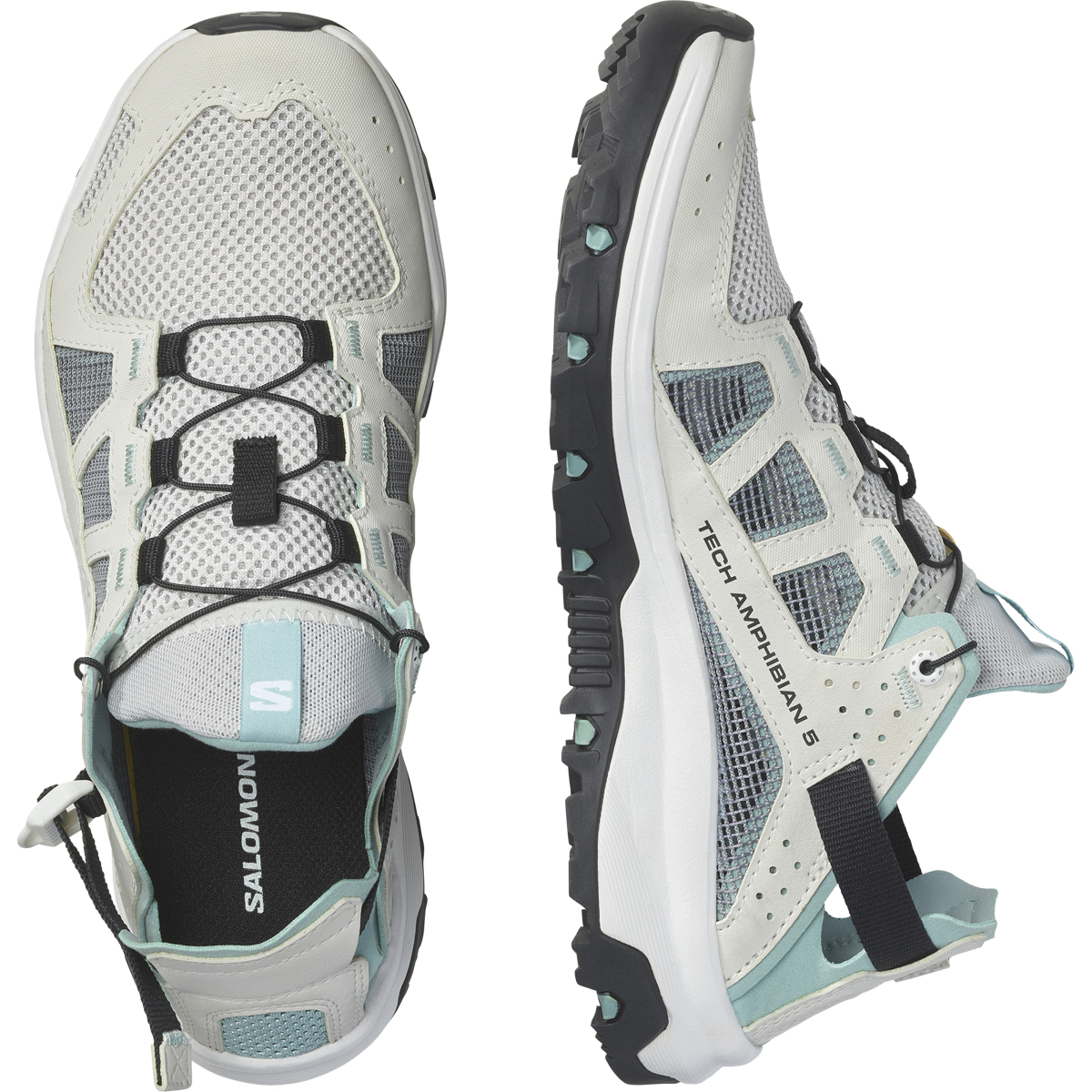 Salomon Women's Techamphibian 5 Lunar Rock/Aquifer/White | Buy Salomon Women's Techamphibian 5 Lunar Rock/Aquifer/Whit