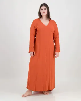 sasha dress - rust