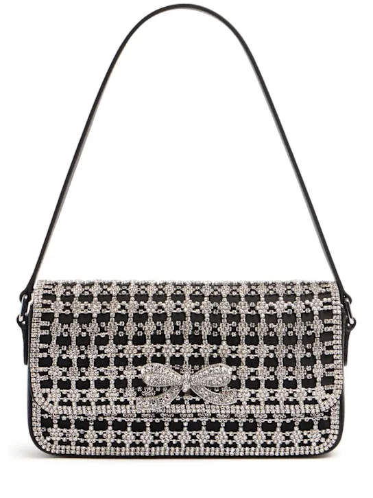 Self-portrait   Chainmail crystal shoulder bag 