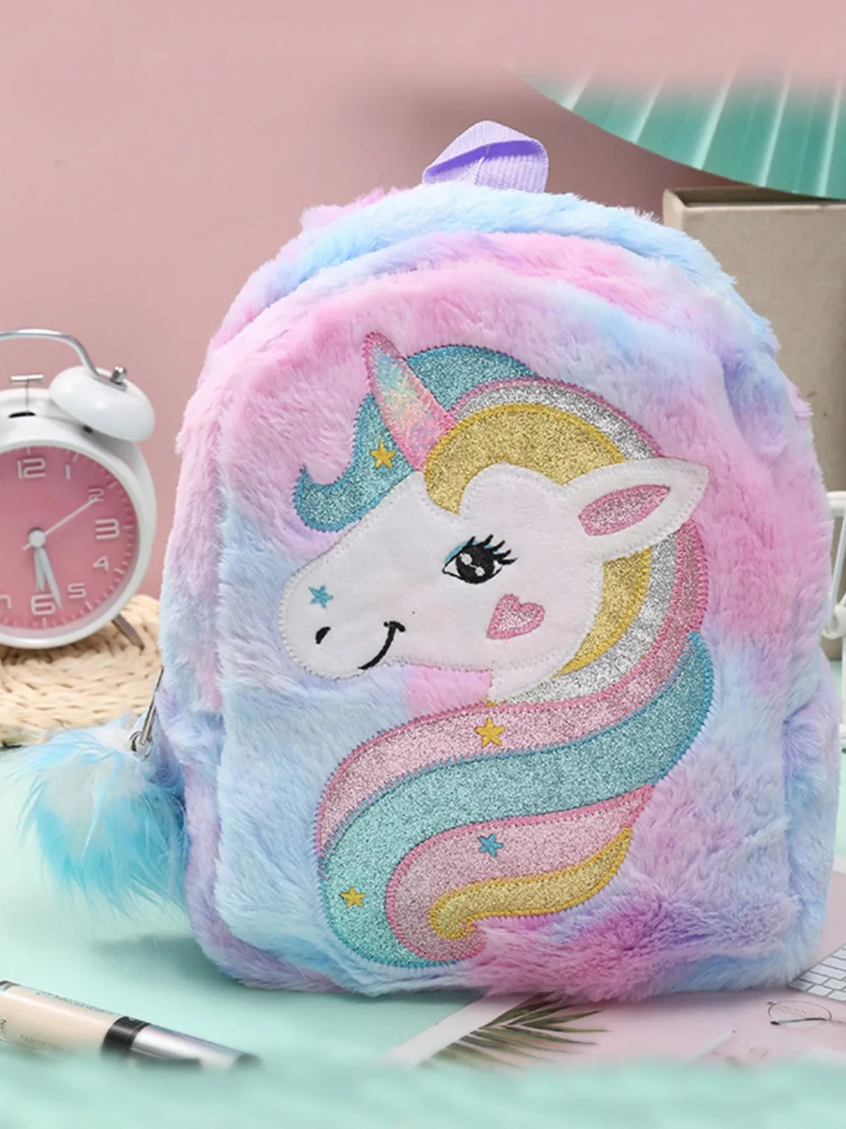 She's Magic! Plush Unicorn Backpack