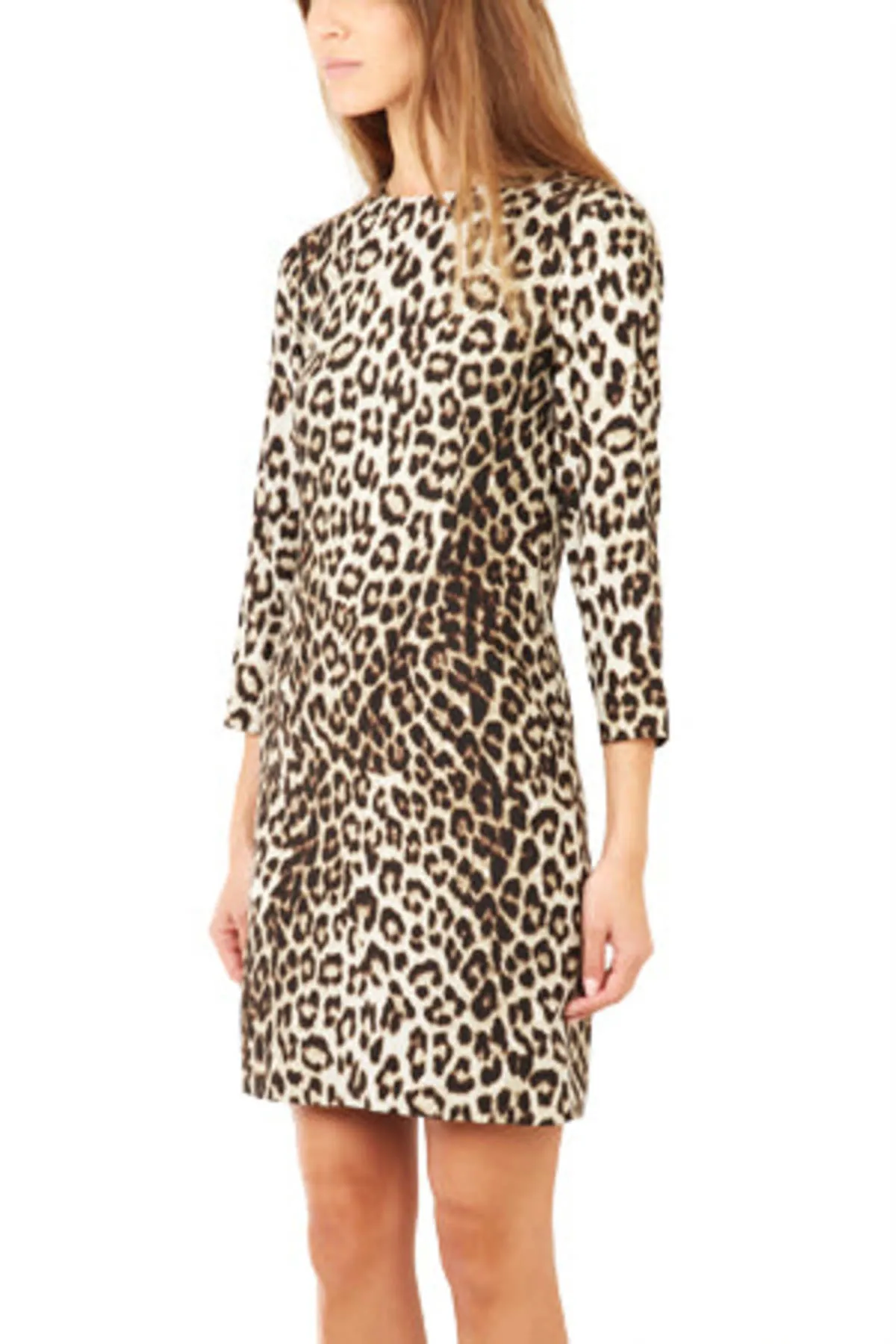 Short Leopard Dress - Print