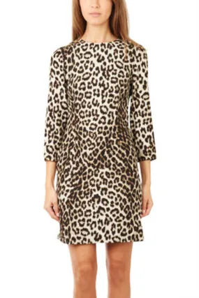 Short Leopard Dress - Print