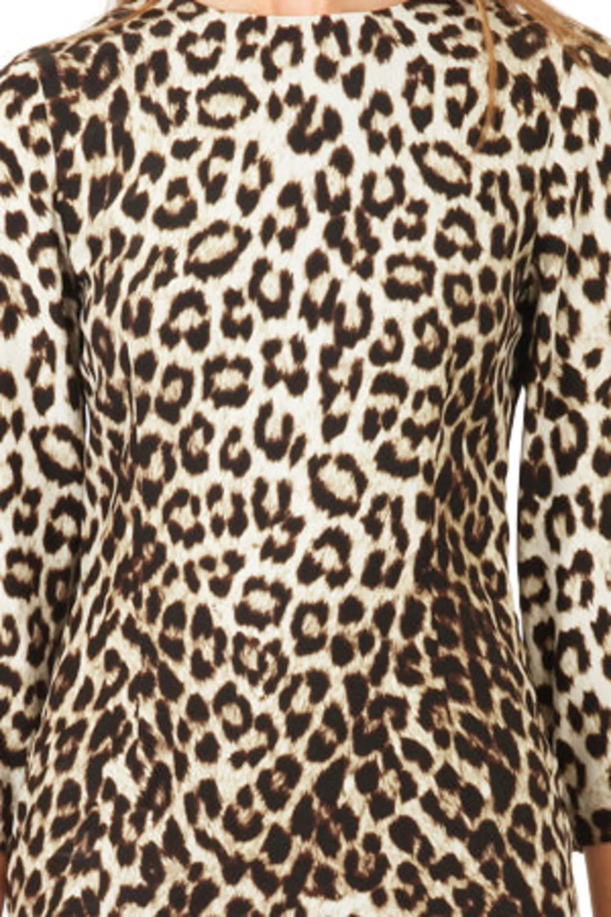 Short Leopard Dress - Print