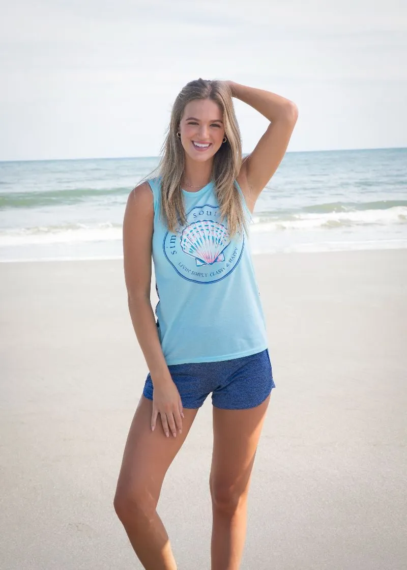 Simply Southern Shells Beach Tank Top