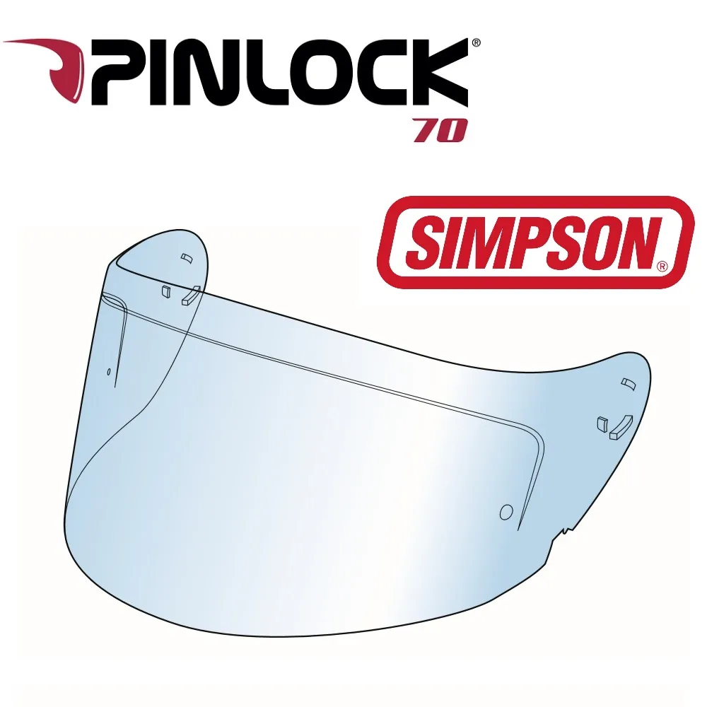 Simpson Venom Helmet Visor