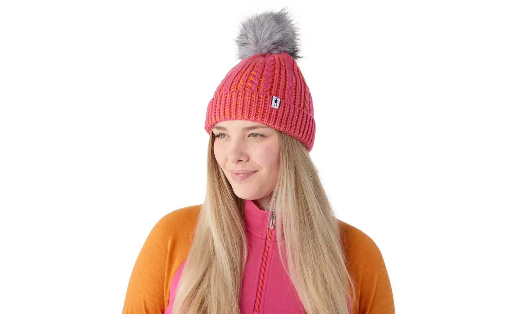 SKI TOWN HAT - L89 POWER PINK