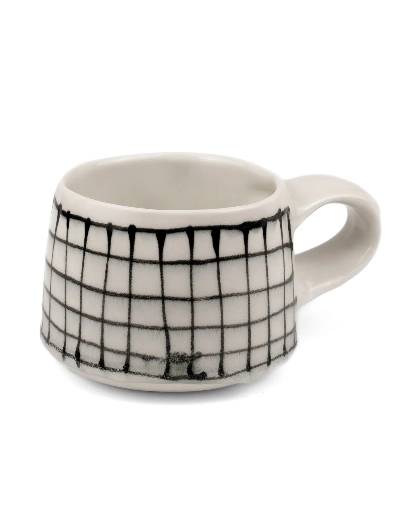 Small Stria Mug, Grid