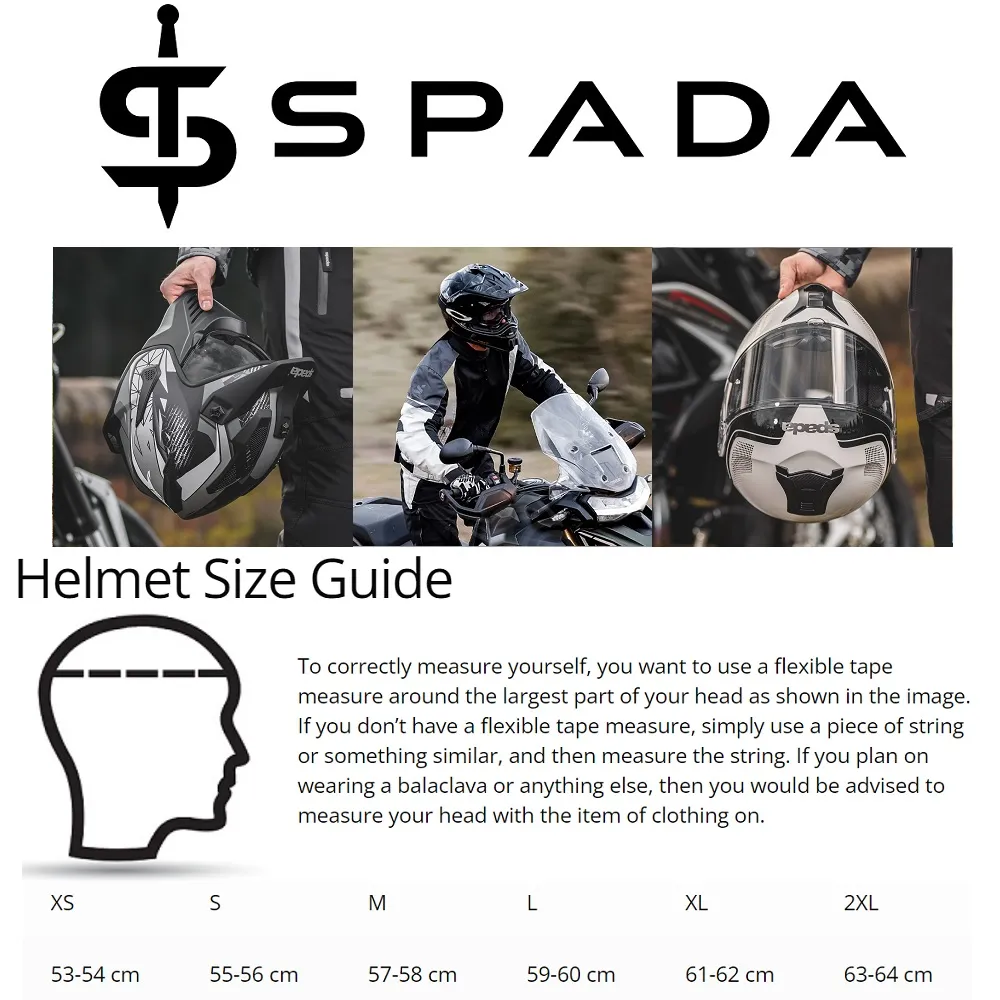 Spada Hellion Plain Helmet - White