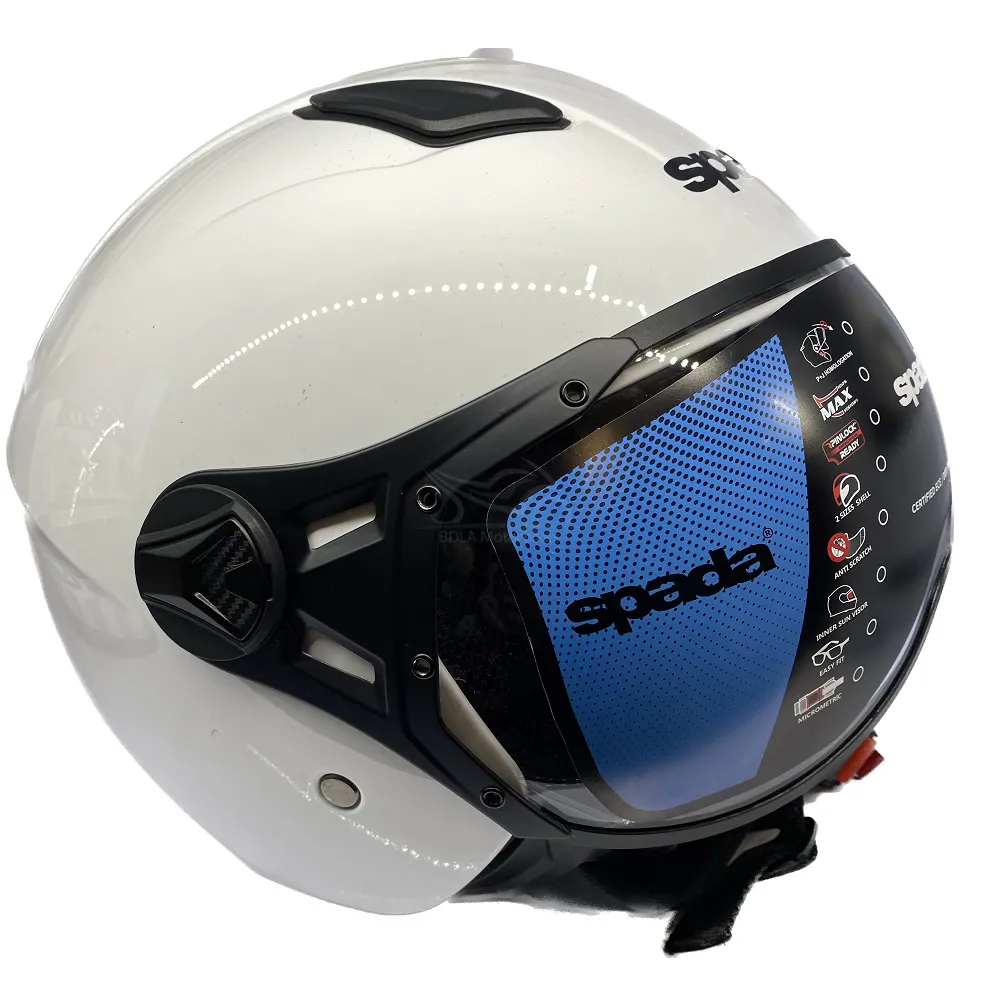 Spada Hellion Plain Helmet - White