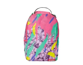 Sprayground Money Pink Camo Drip Backpack