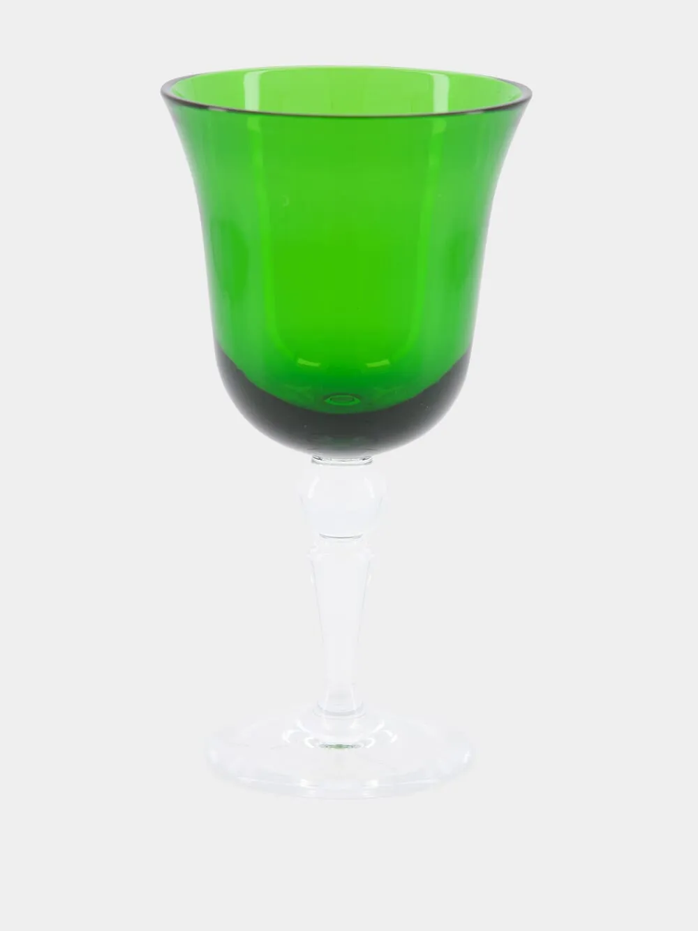 St. Moritz Bicolore Green Wine Glass