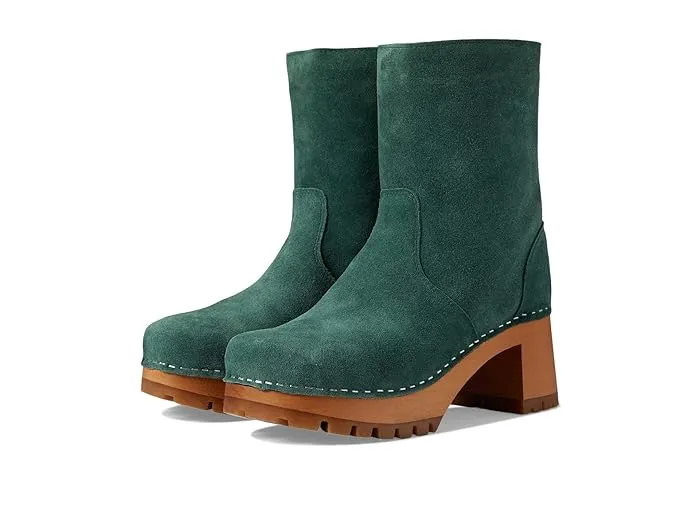 Swedish Hasbeens Suede Teddy Boot Women's