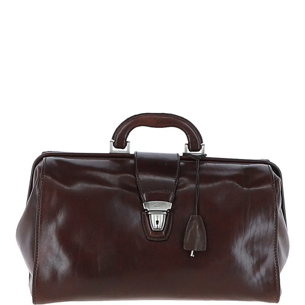 The Bridge Italian Leather Dr Bag Dark Brown: 006831001 27