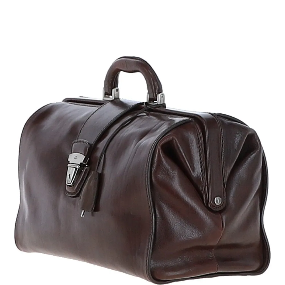 The Bridge Italian Leather Dr Bag Dark Brown: 006831001 27