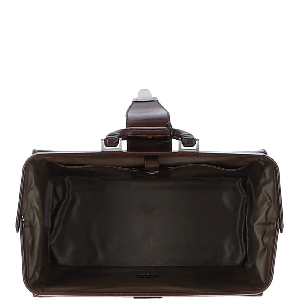 The Bridge Italian Leather Dr Bag Dark Brown: 006831001 27