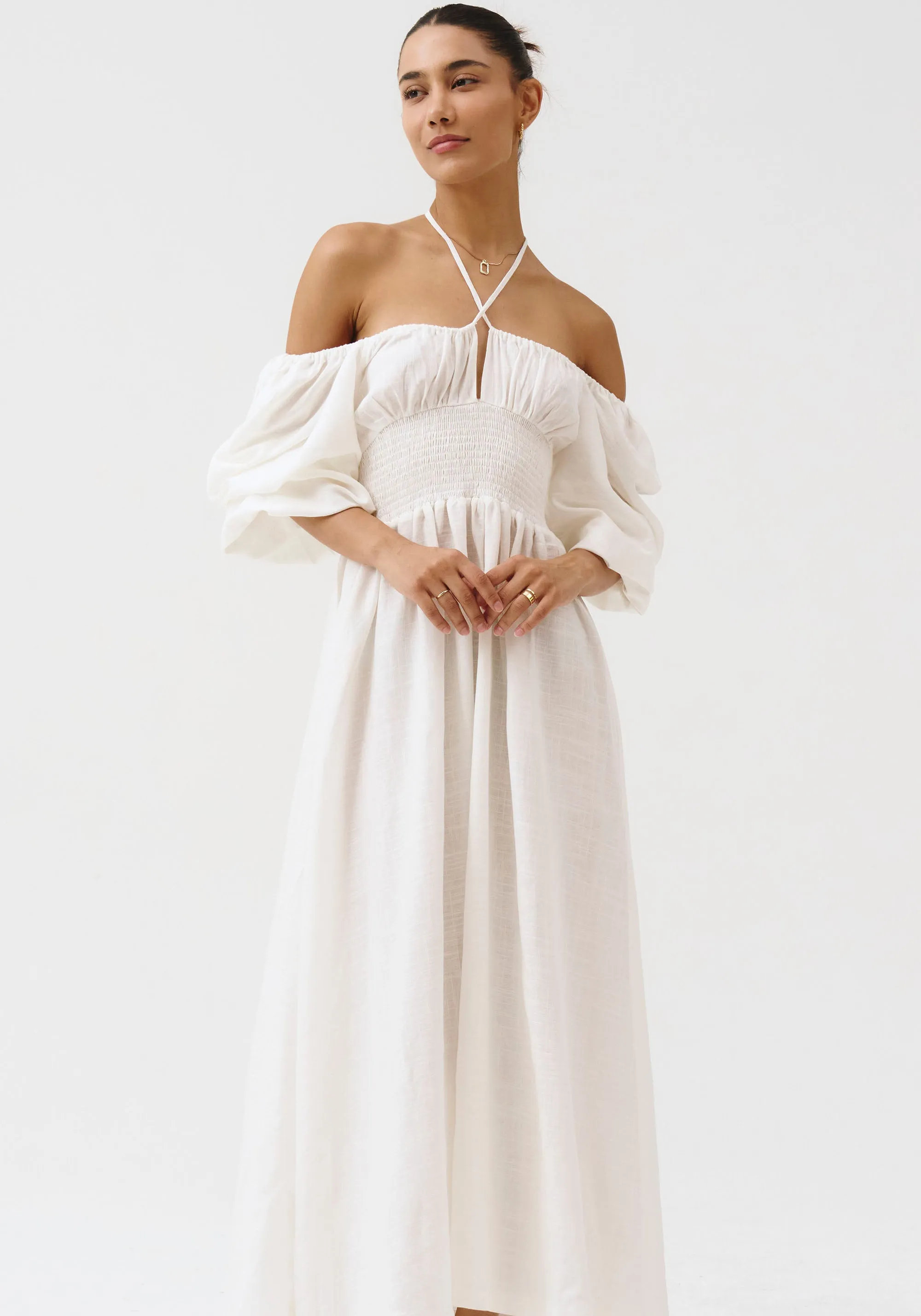 THE LINEN DRESS