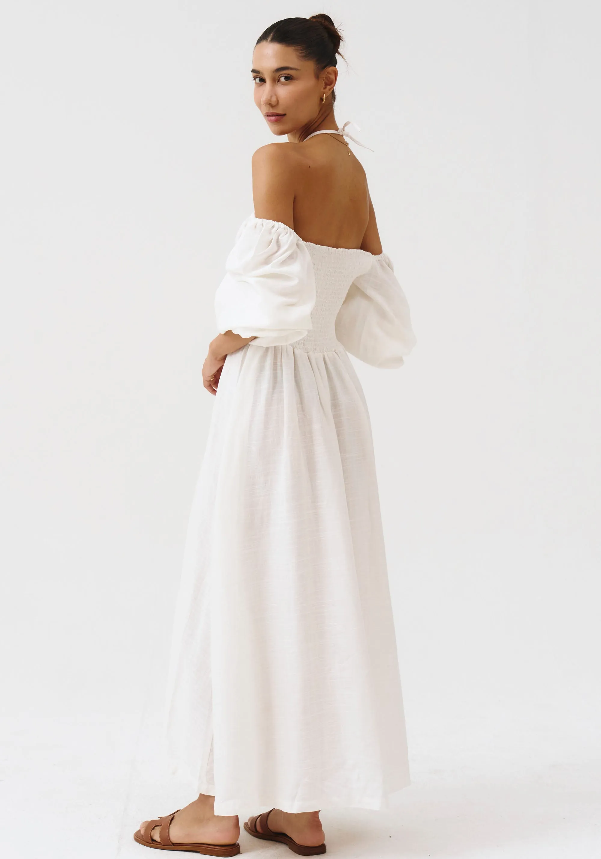 THE LINEN DRESS