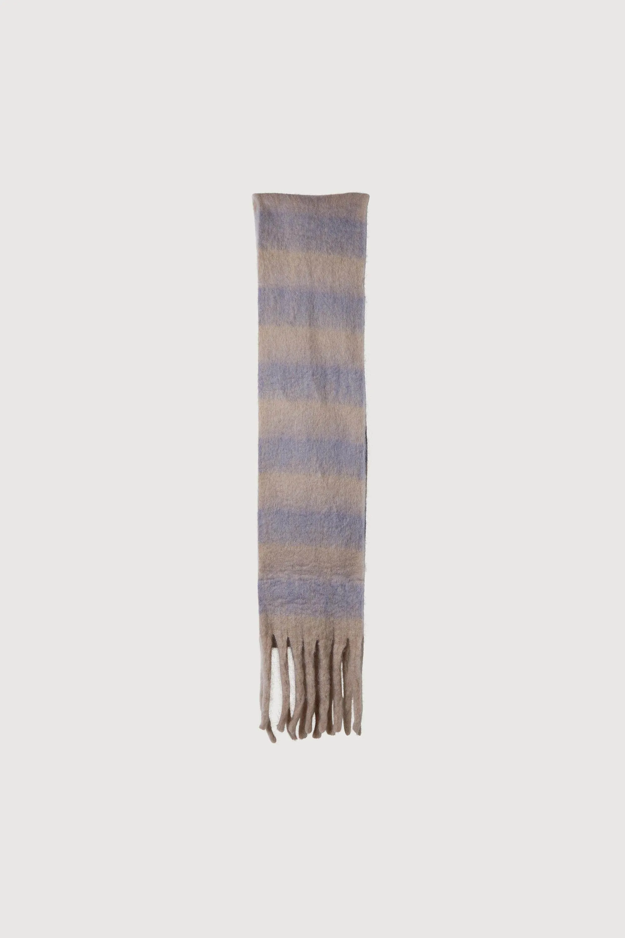 THICK TASSEL STRIPED SCARF