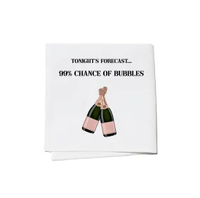 ----------Tonight's Forecast Champagne Cocktail Napkins Set---------