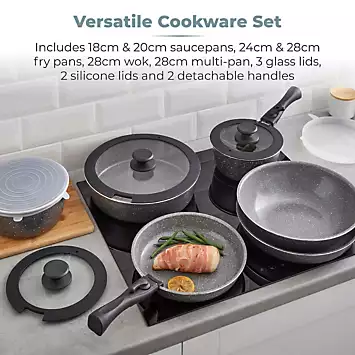 Tower Freedom Cerastone 13 Piece Cookware Set | Kaleidoscope