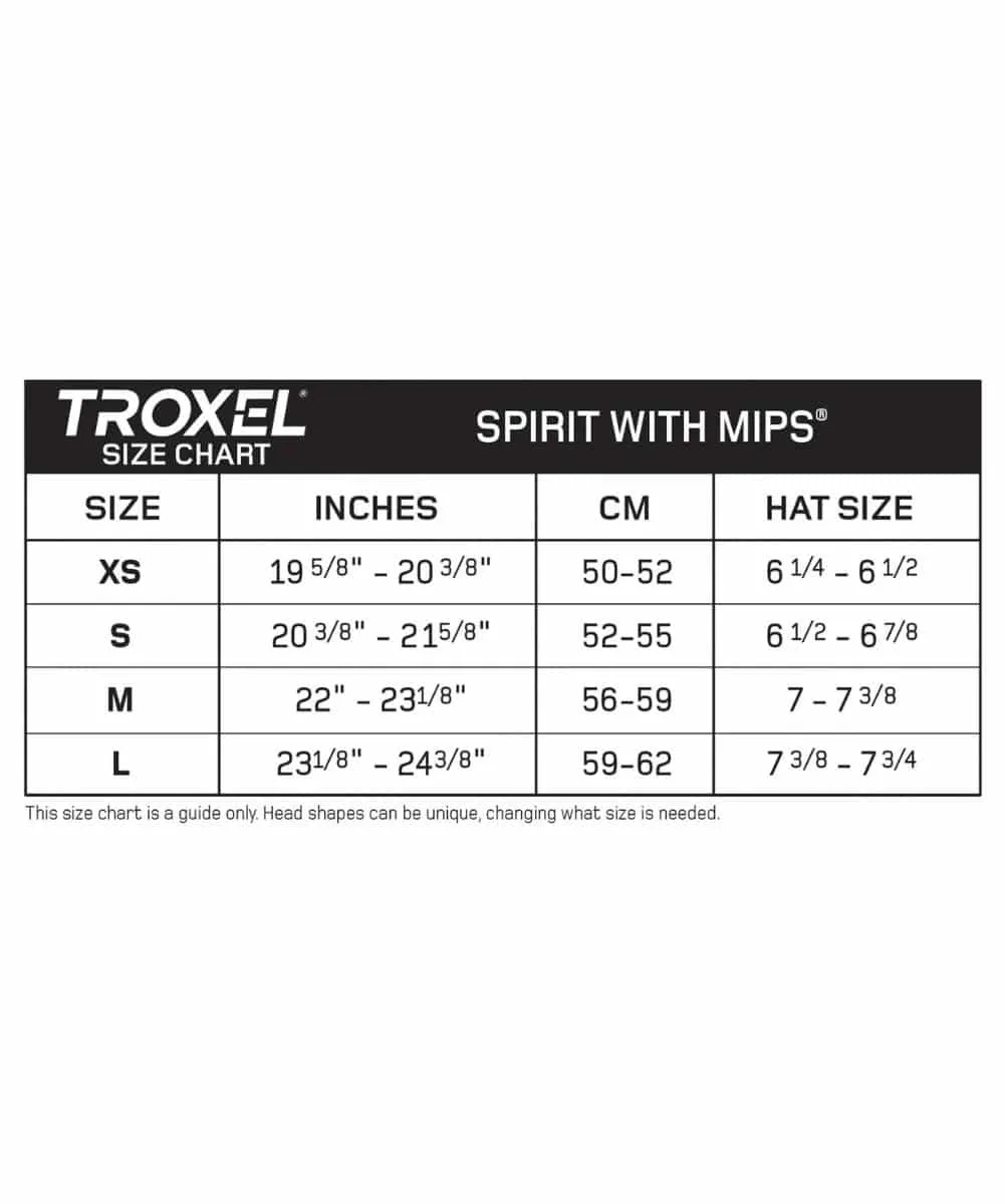 Troxel Spirit Mips Medium Helmet